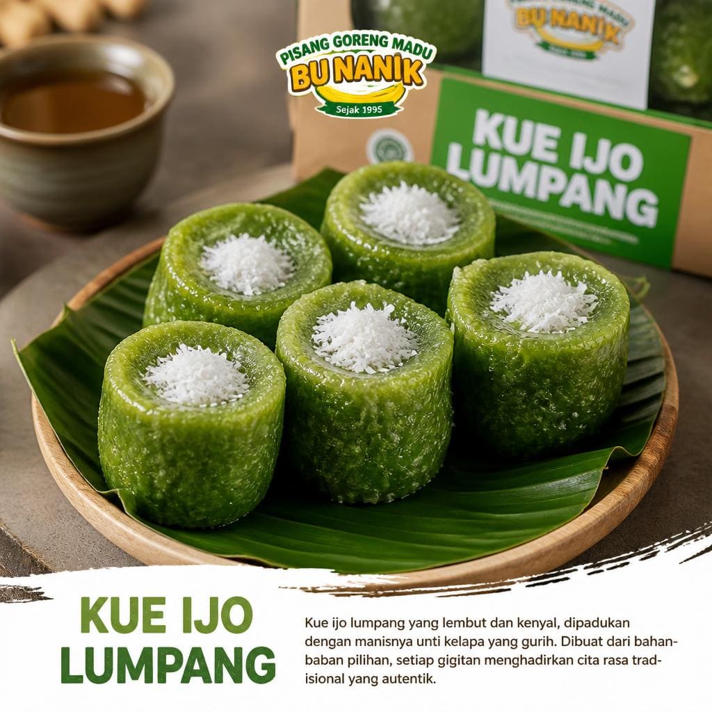 Kue Ijo Lumpang Bu Nanik